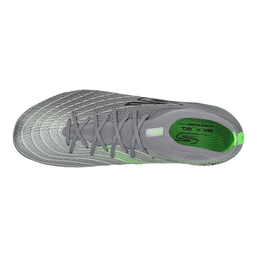Skechers SKX_01 FG Laser Comfort - Argenté/Vert