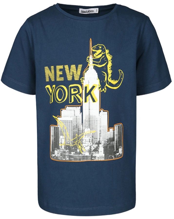 T-Shirt NEW YORK DINO in dunkelblau