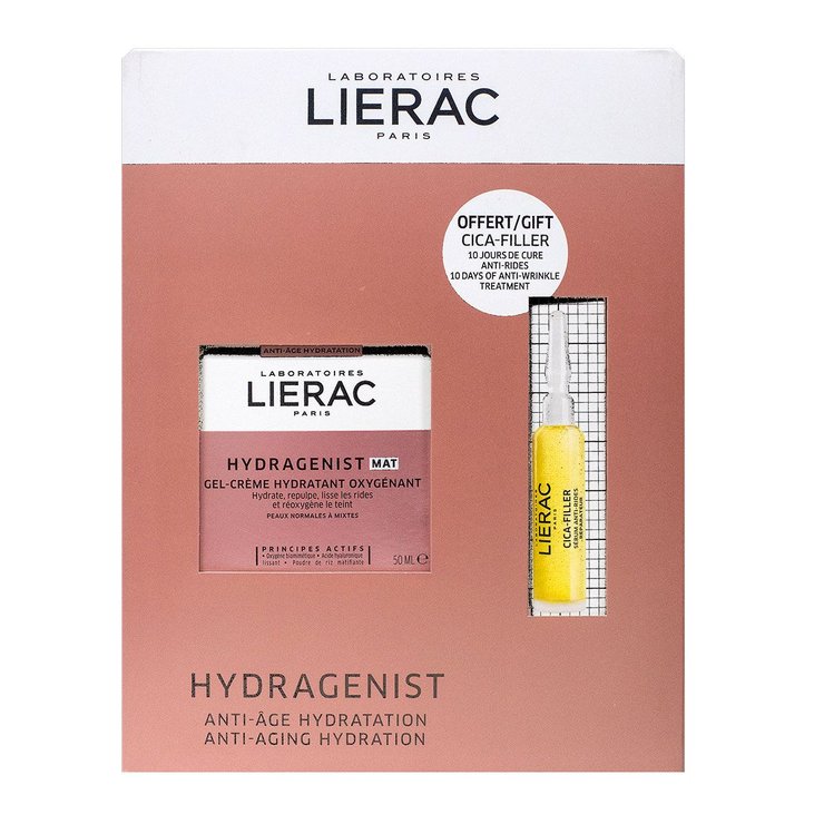 Hydragenist Mat gel-crème oxygénant 50ml + Cica-Filler sérum offert