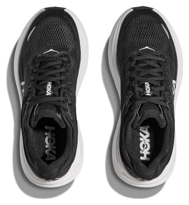 Chaussures Running Hoka Bondi 9 Noir/Blanc Homme