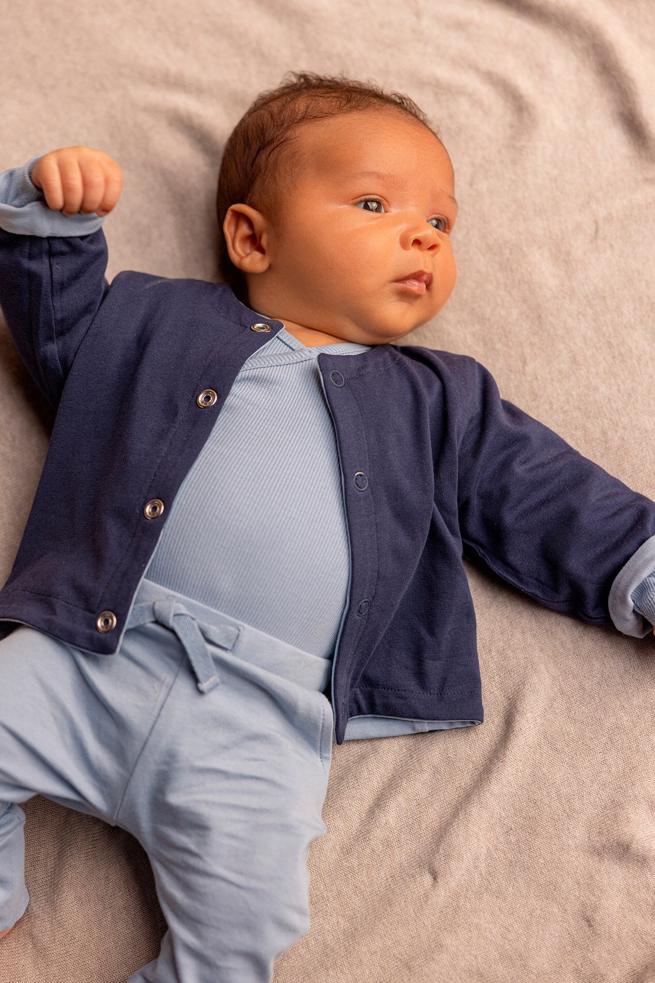 Noppies Baby Hose Naupli Blue Fog