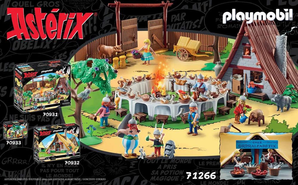 ASTERIX - HUTTE D'ORDRALFABETIX - 71266
