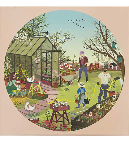 Vissevasse Puzzlespiel - 1000 Teile - 65x65 cm - Spring Gefühl