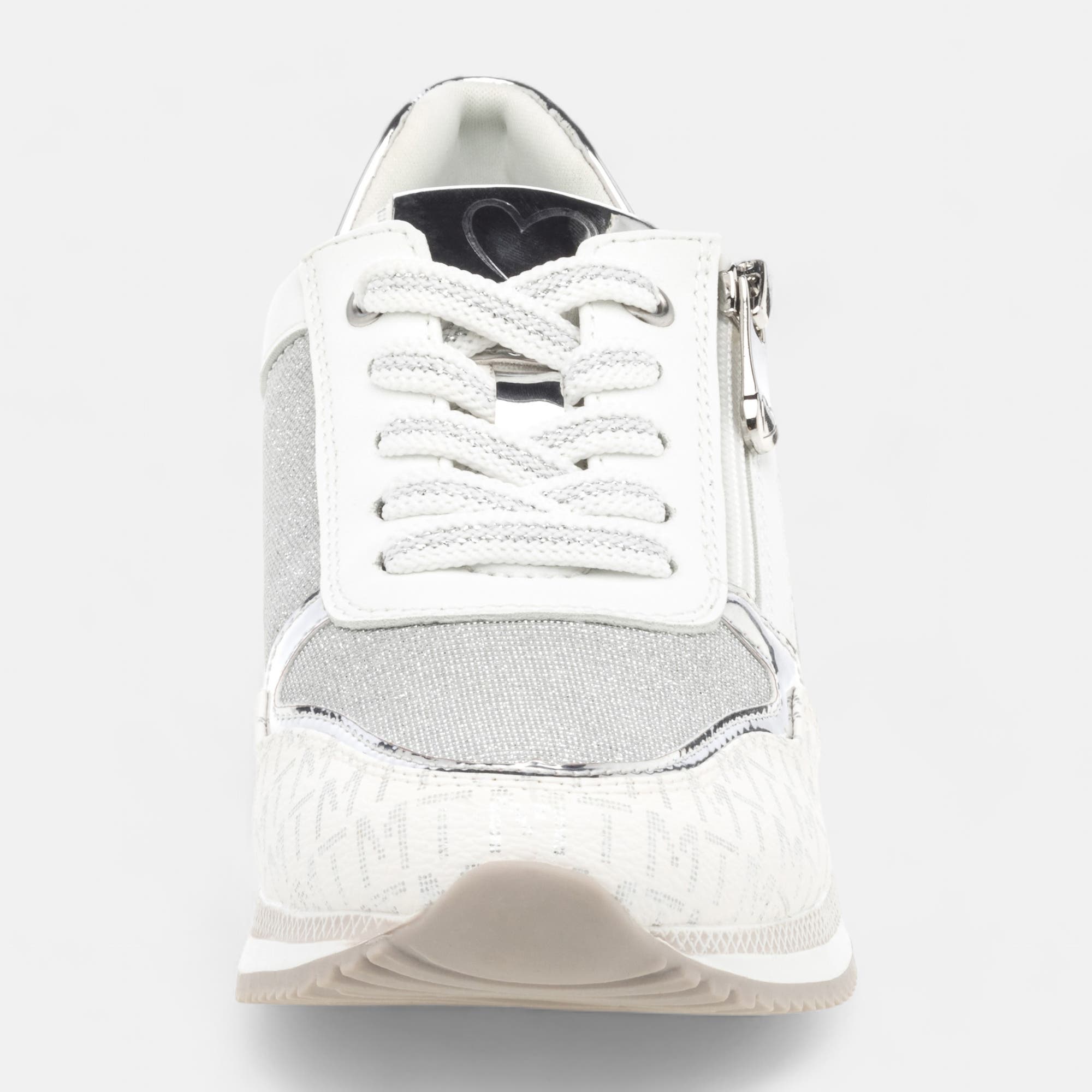 Baskets basses Femme argent