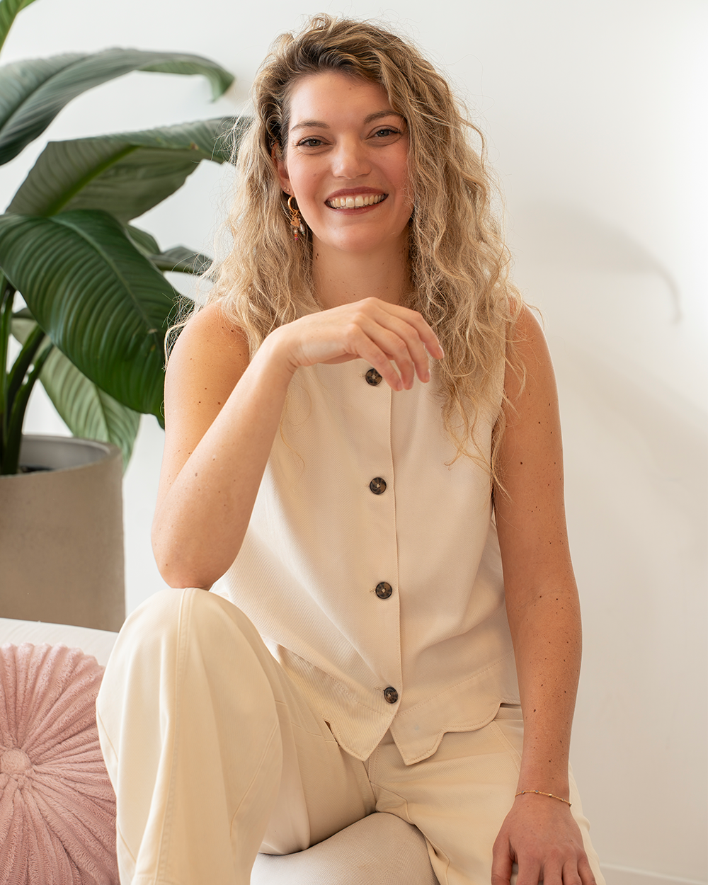 Gilet - Beige