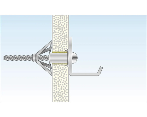 Metalen spouwankers Tox Acrobat M6/37, 25 stuks
