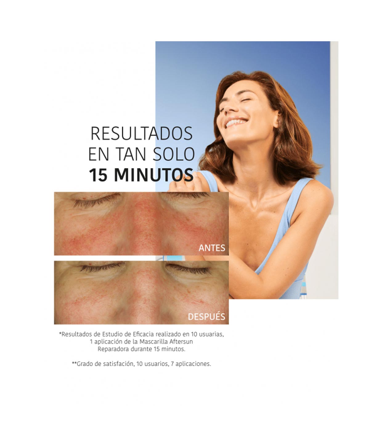 Iroha Nature - Máscara facial After Sun+ - Reparadora: acalma e hidrata