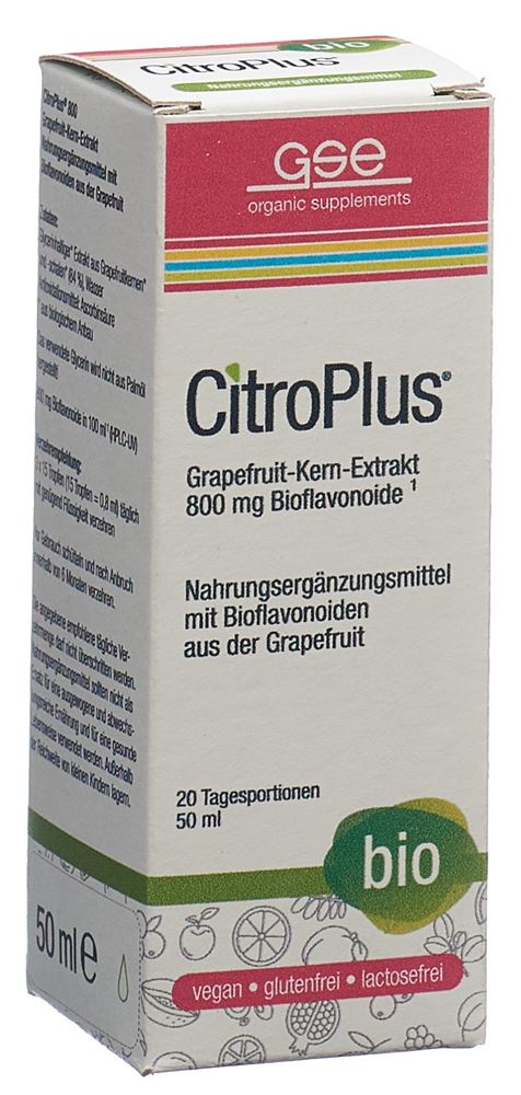 GSE Citroplus 800<br>50 ml, Flasche, flüssig, Bio