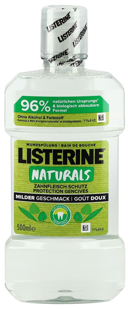 LISTERINE Naturals liq Zahnfleischschutz Fl 500 ml
