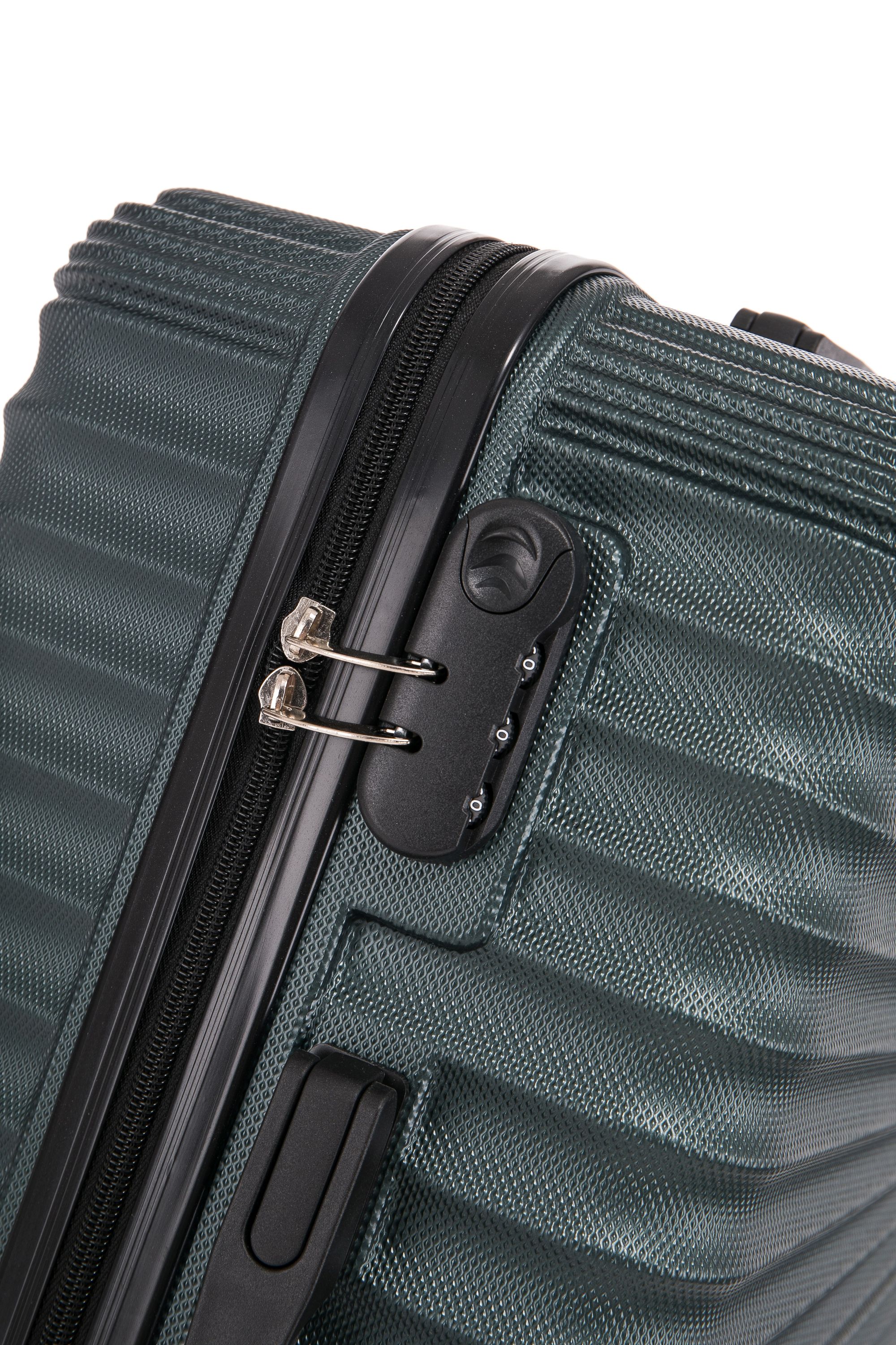 Reisekoffer Hartschalenkoffer NIA 3er Set smaragd