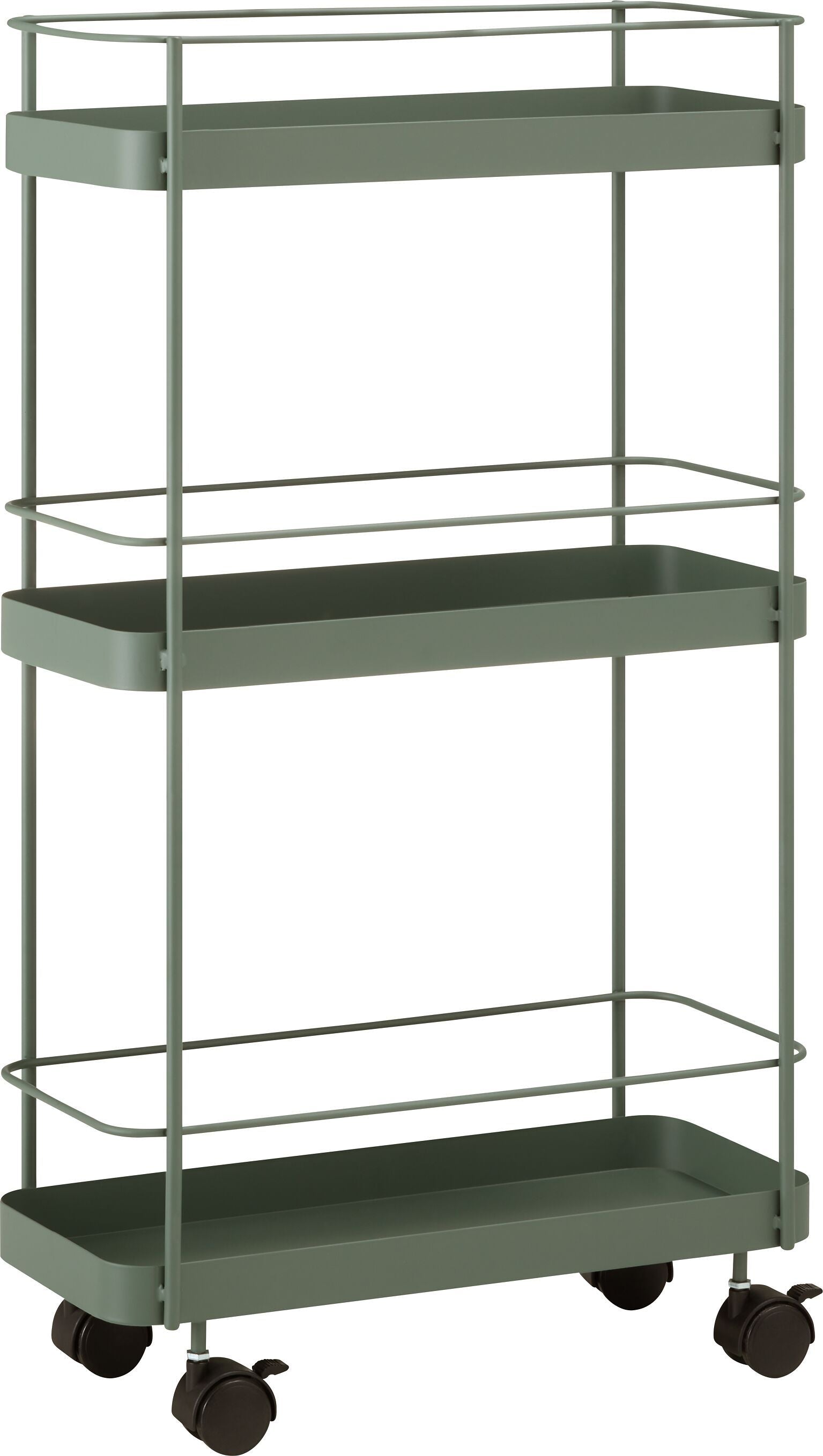 JACK Rollwagen - Grün / B: 42.4 cm x T: 18.0 cm x H: 73.0 cm