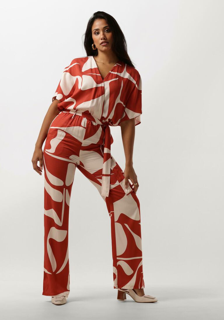 ANOTHER LABEL rode another label jumpsuit nena graphic jumpsuit s/s