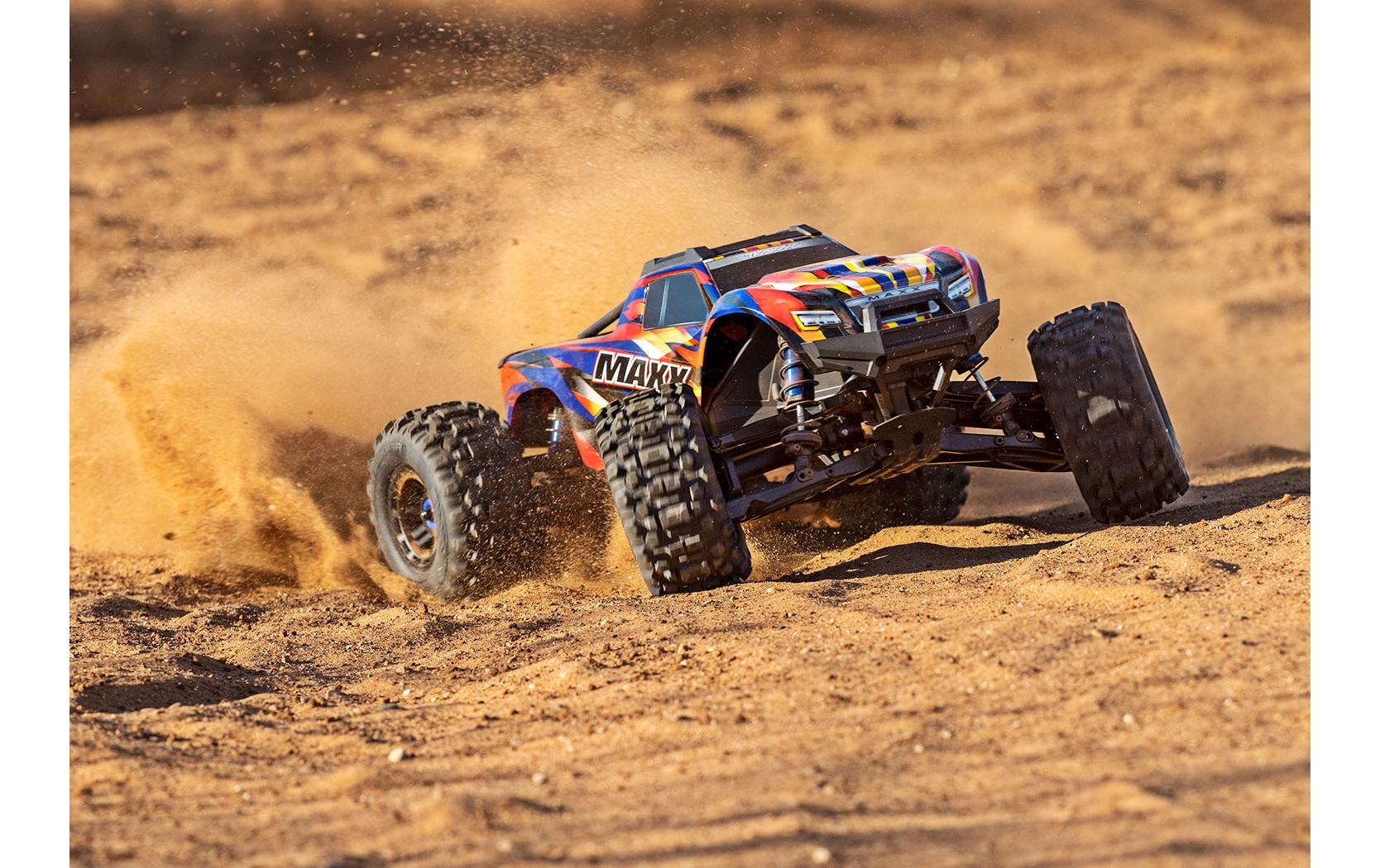 Monster Truck WideMAXX, 4WD, Gelb 1:10, ARTR<br>Verbreiterte Version des 4WD Brushless Truck «Maxx»