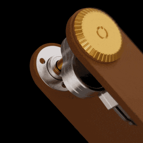 Orbitkey - Key Organiser Pro Leather - Sapphire