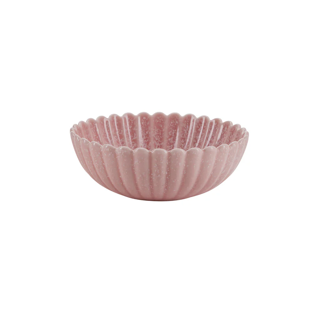 Bahne Interior  Clam skål, Pink - Ø13 cm.