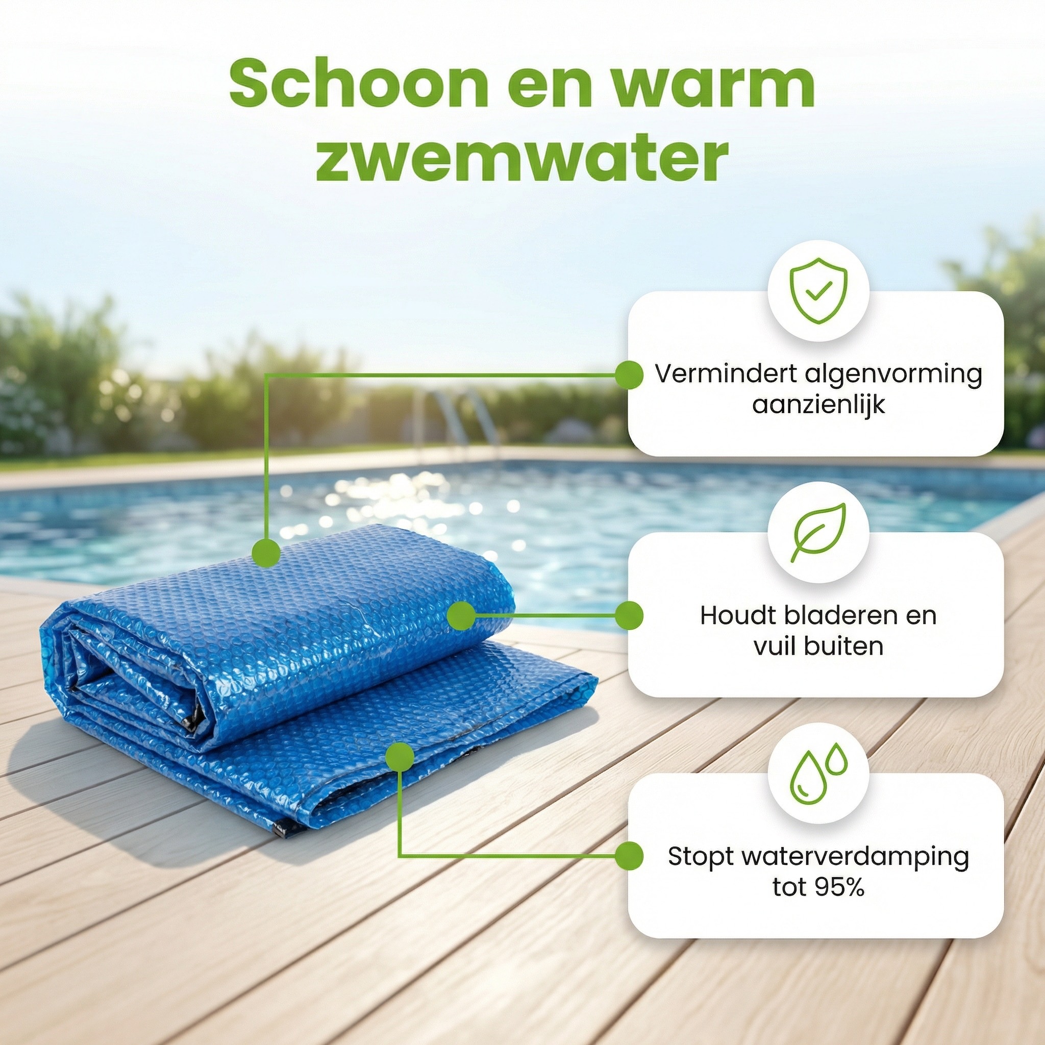 Ways d'luxe ø366 cm solarzeil