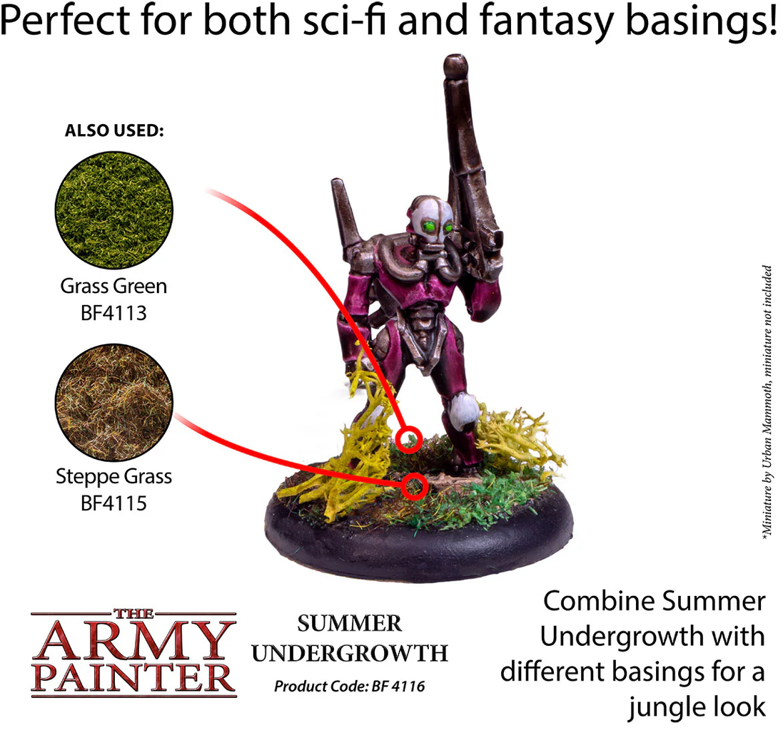 The Army Painter  Battlefield Basing: Summer Undergrowth    Die sommerliche Natur erwacht zum Leben