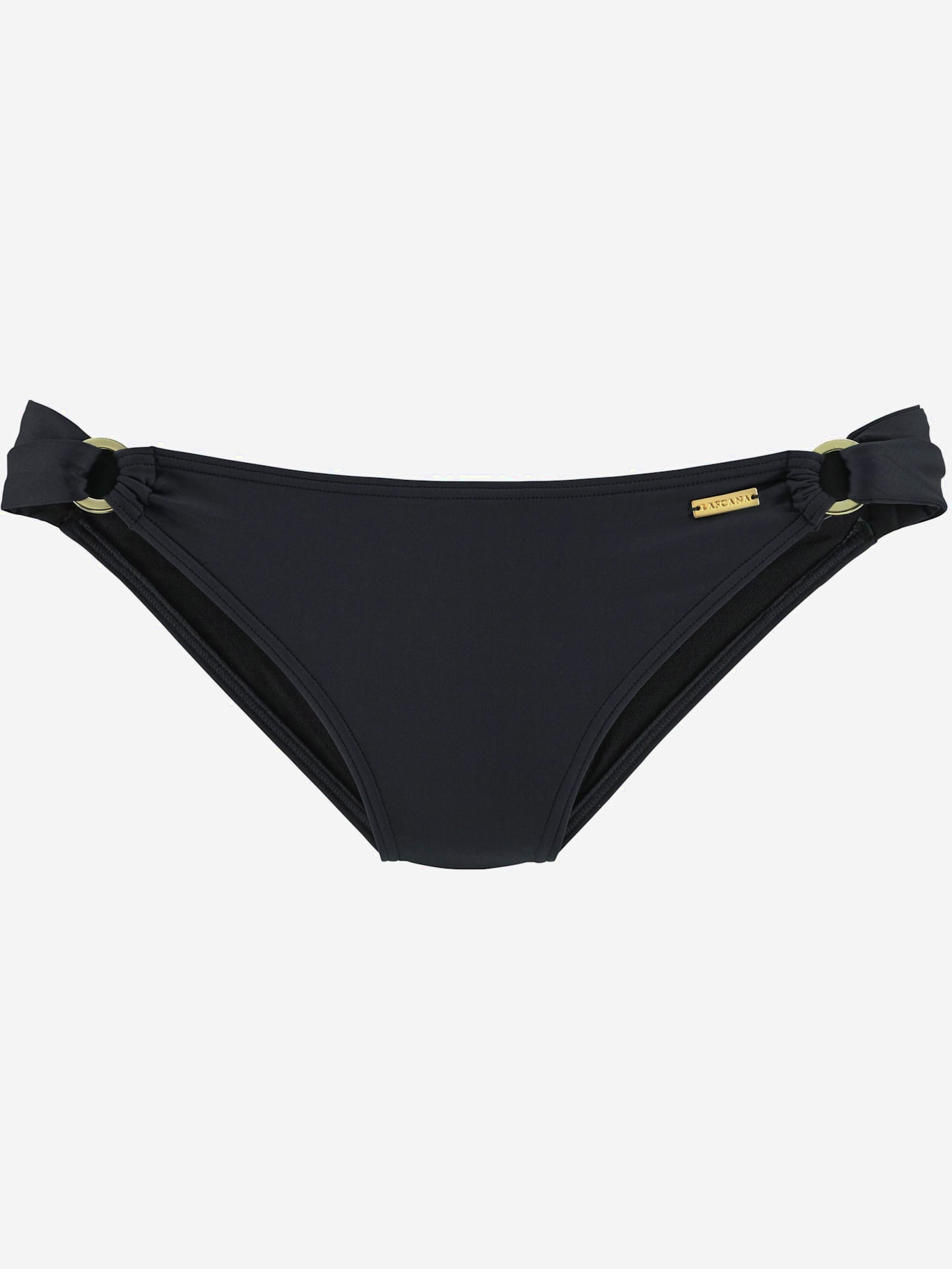 Bas de maillot de bain anneaux décoratifs couleur or