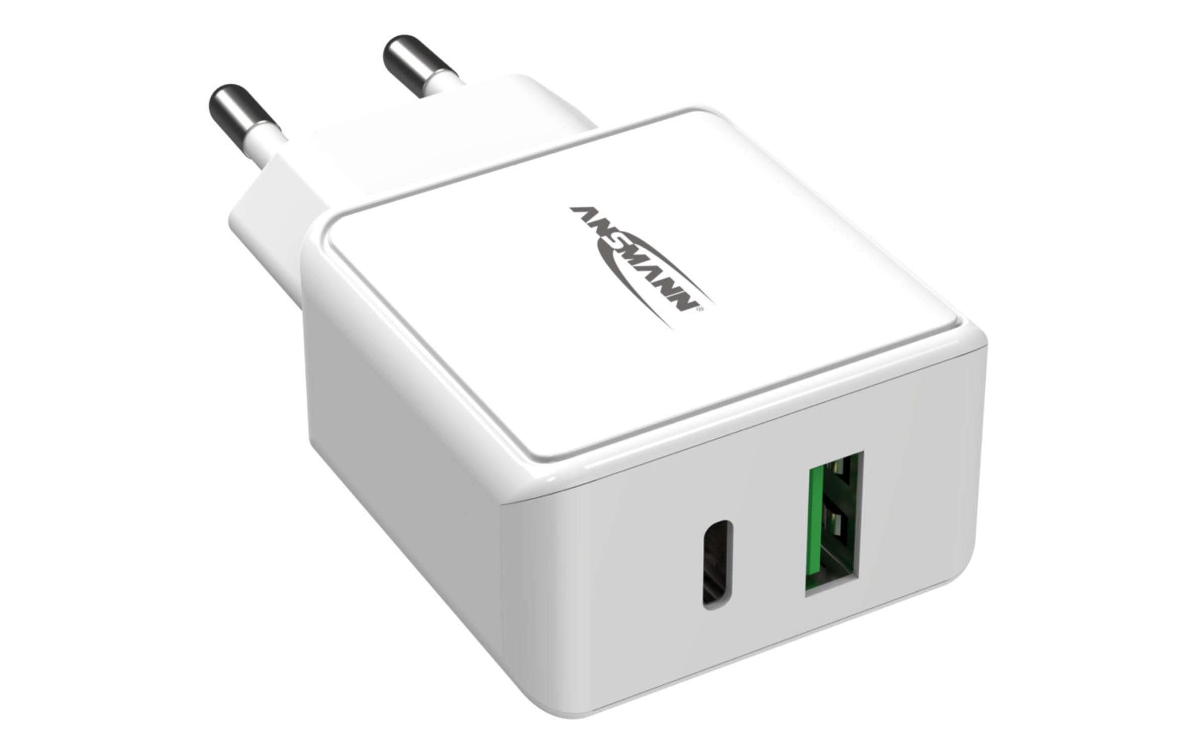 USB-Wandladegerät Home Charger HC218PD, 18 W, WeissLeistungsstarker Indoor USB-Ladeadapter