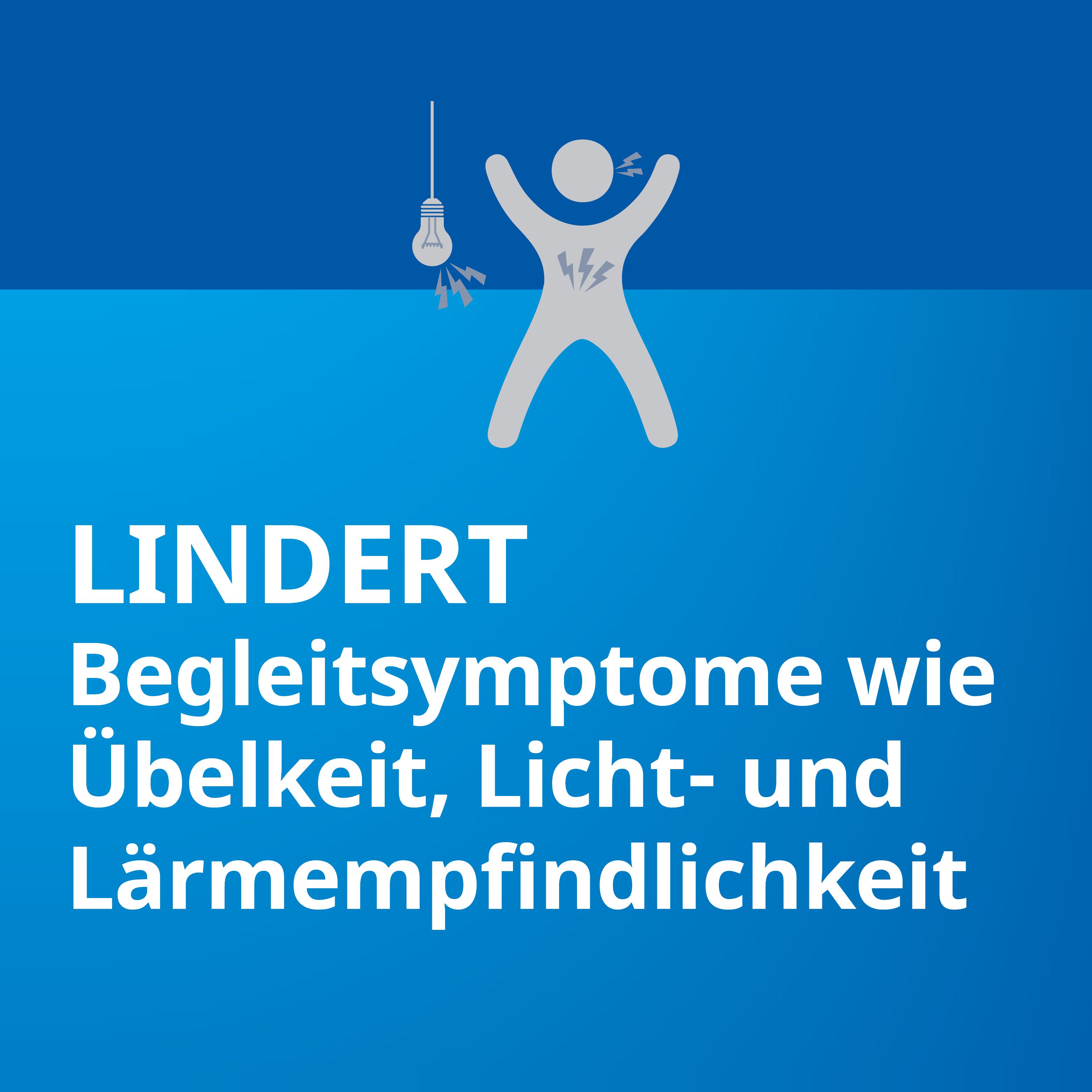 Naratriptan Migräne STADA® 2,5 mg lindert Migränekopfschmerzen mit und ohne Aura