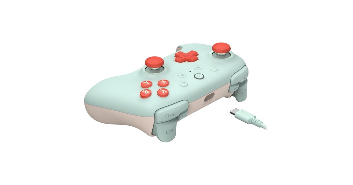 8BitDoUltimate 2C Wired gamepad  (Mint/oranje)