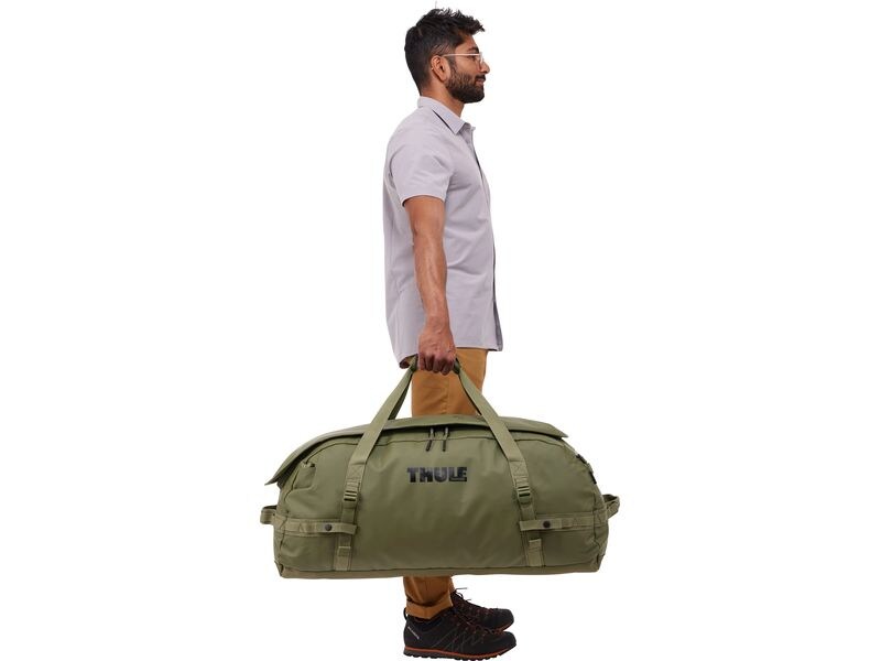 Thule Duffle Bag Chasm 90 l, Olivine Reisetasche und Rucksack in einem