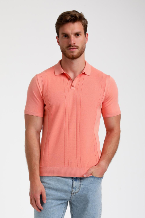 Gabbiano oranje heren polo