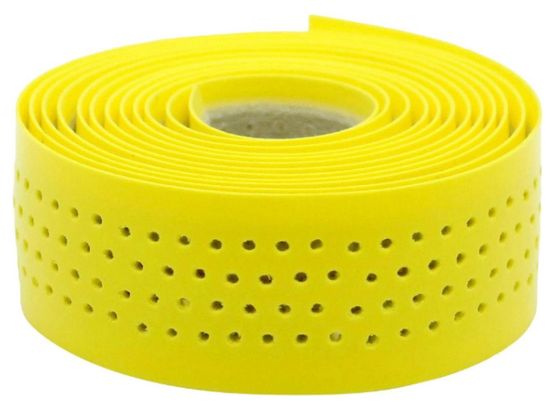 Ruban de guidon Velox gloss perfore jaune brillant