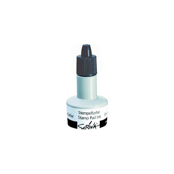 Tinta p/ Almofada de Carimbos 28 ml Preto - 1941027