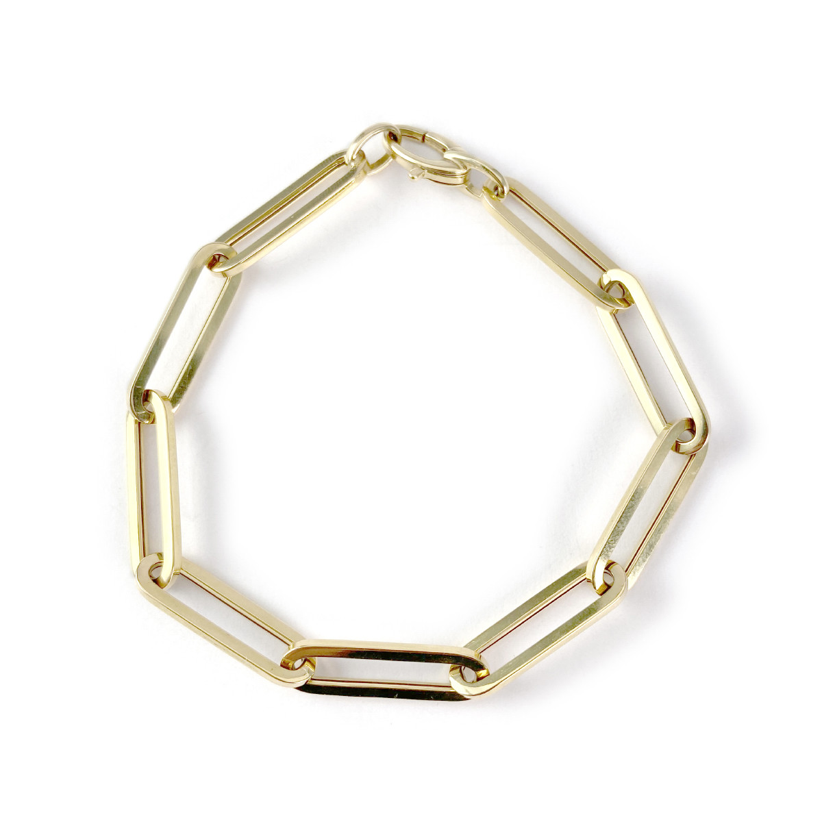 Bracelet d'occasion or jaune 750 19 cm