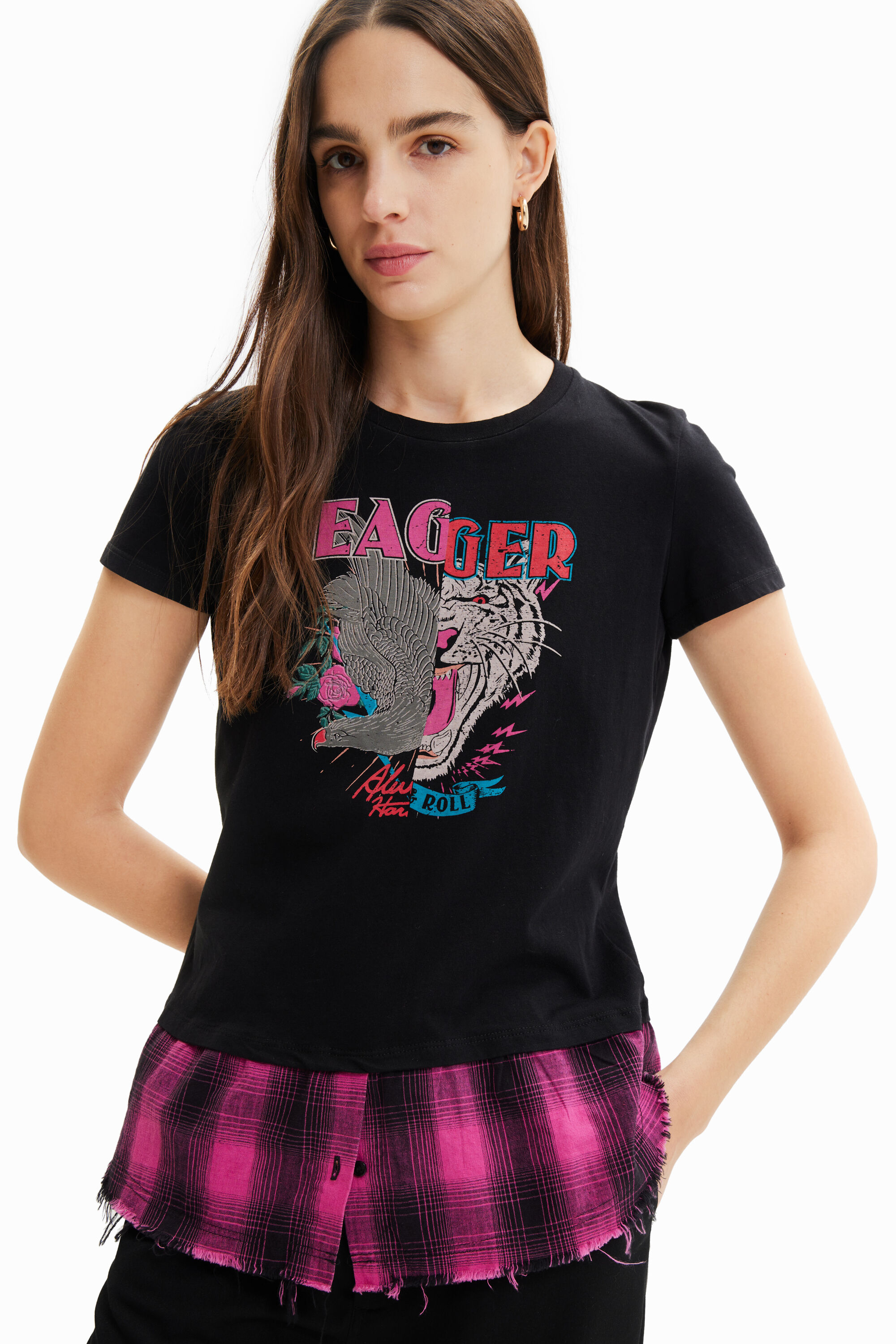 T-shirt rock double épaisseur
