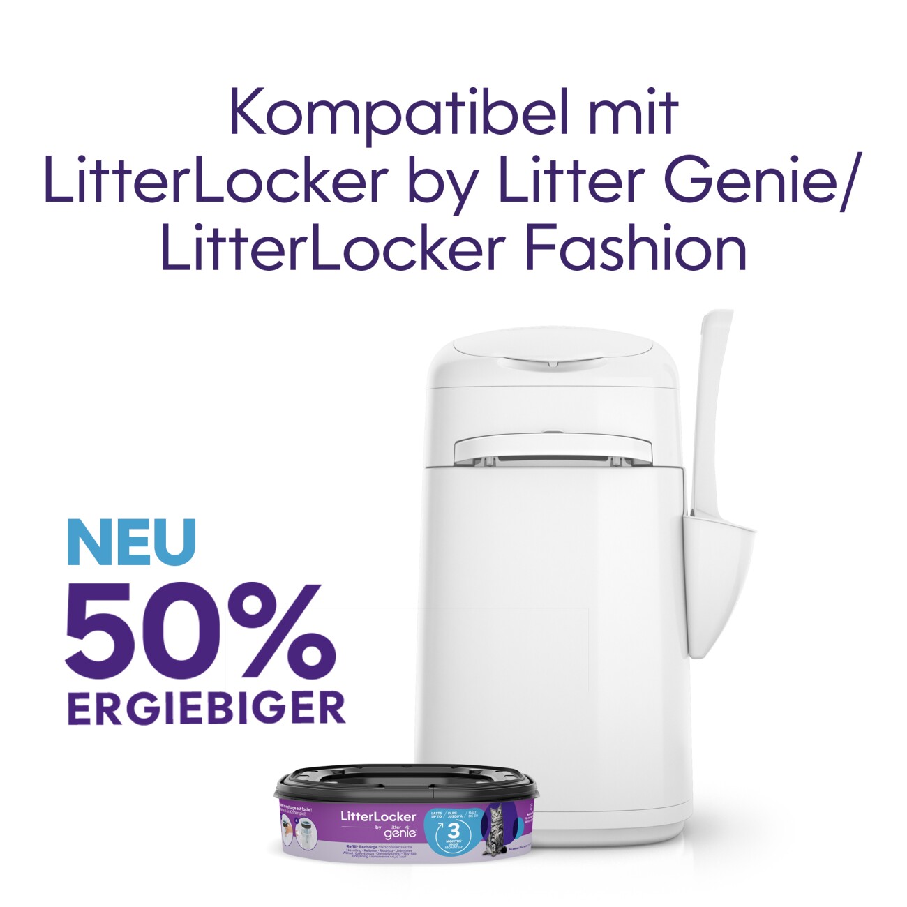 LitterLocker by Litter Genie XL-Nachfüllkassette 1 Stück