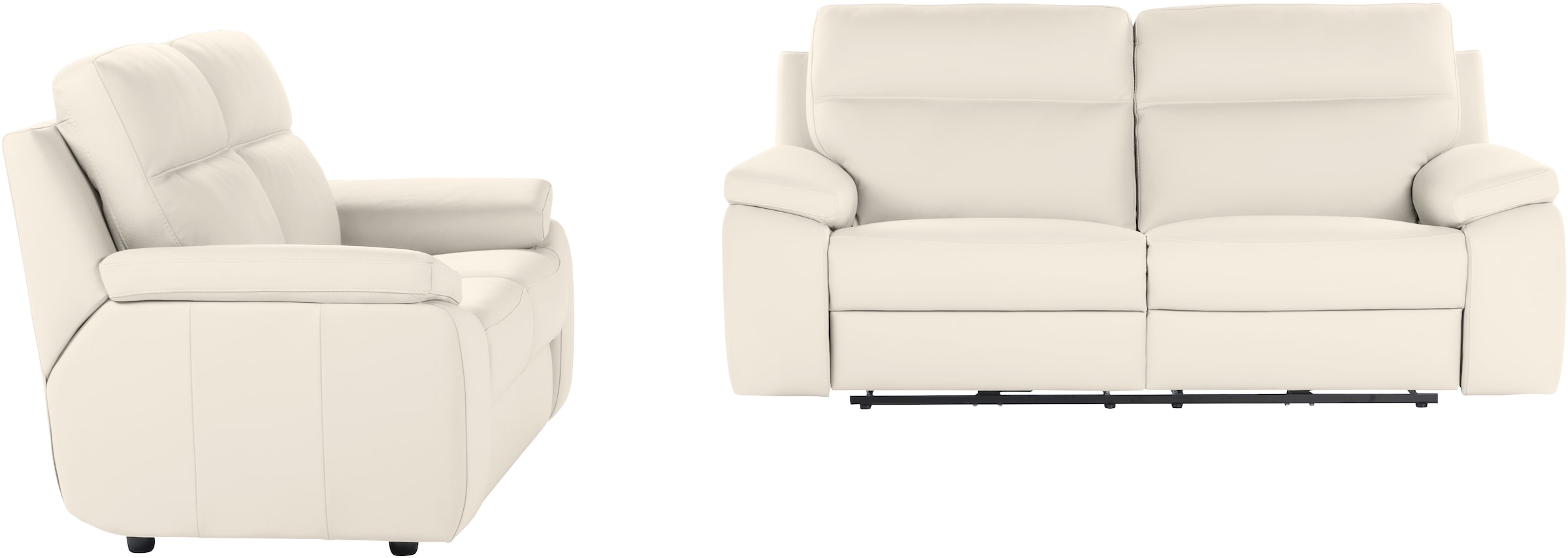 CALIA ITALIA 3-Sitzer »Primo, toller Sitzkomfort, italienisches Designsofa« in Leder