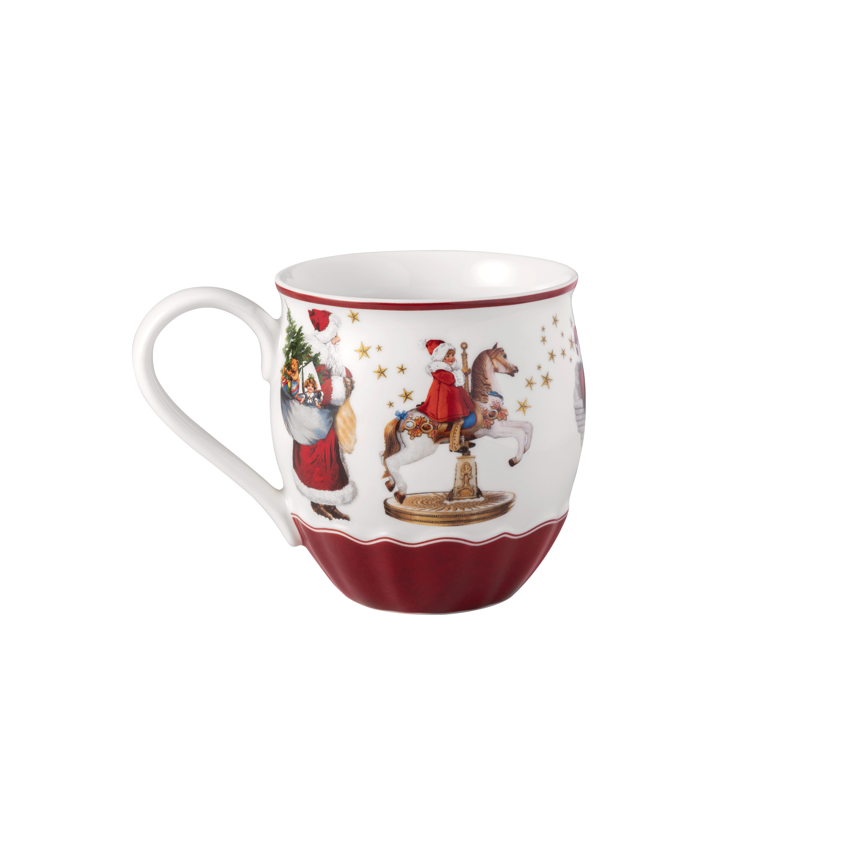 Annual Christmas Edition Mug , Multi-colored, , 15.3 oz, Premium Porcelain