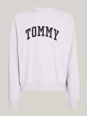 Moletom cropped estilo universitário