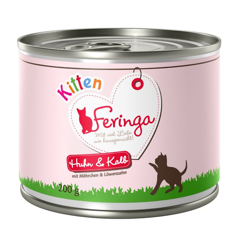 Lot Feringa Kitten 12 x 200 g pour chaton