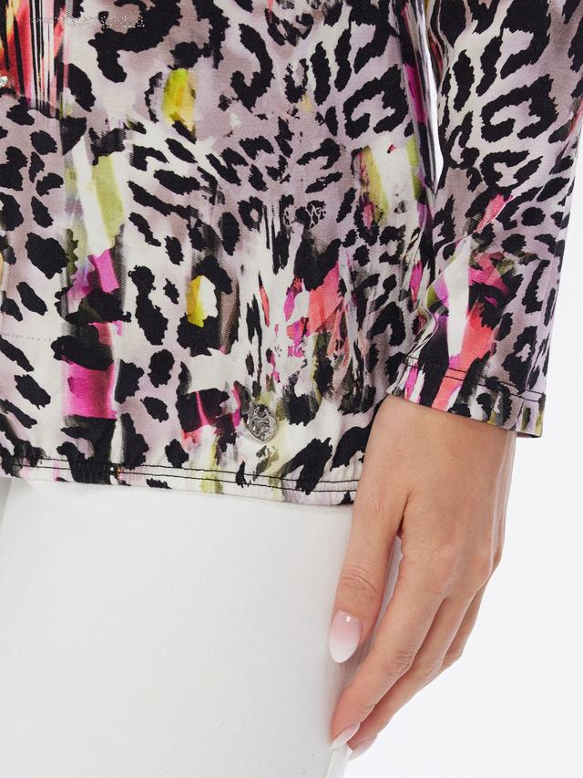 Shirt bedruckt mit Glitterfolienprint