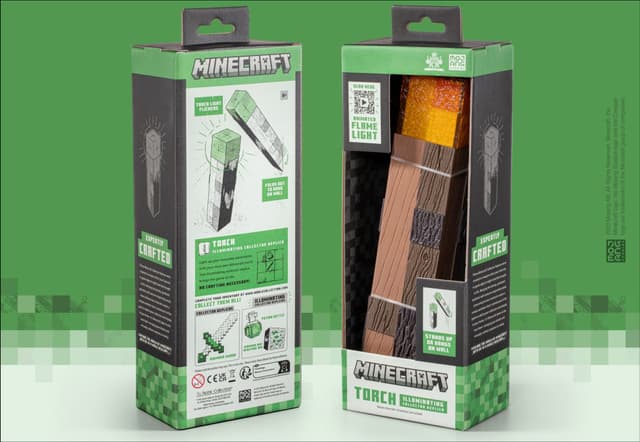 Minecraft Torch dekorationslys