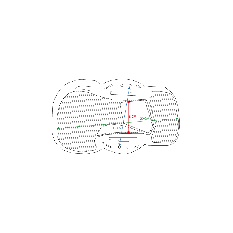 PADS ET STRAPS RYDE DELUXE