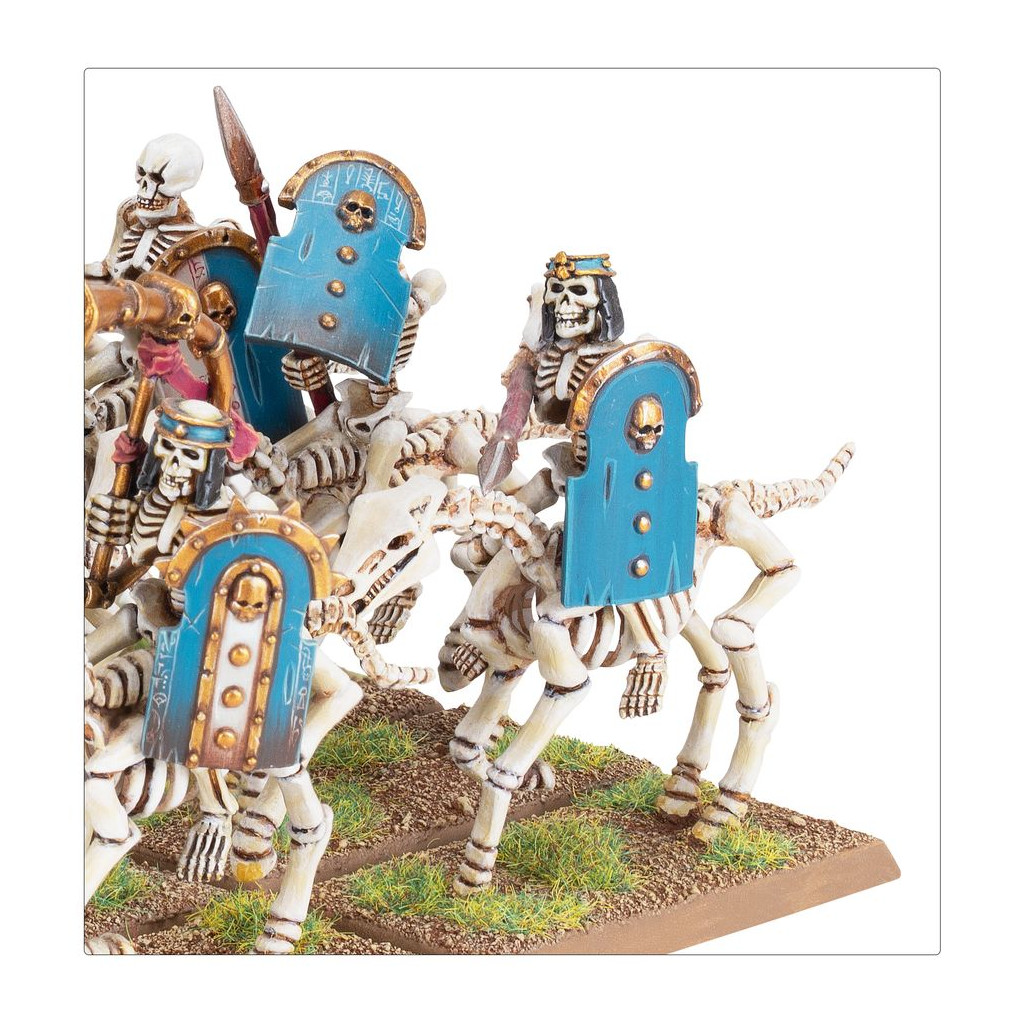 Warhammer - The Old World : Roi des Tombes de Khemri - Cavaliers / Archers à Cheval Squelettes