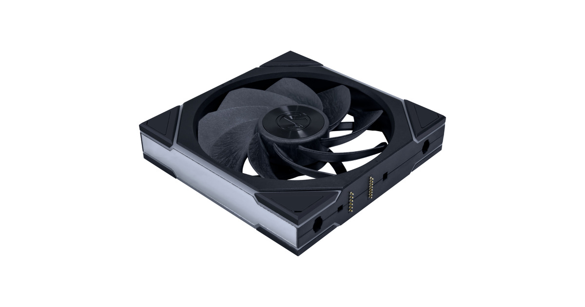 Lian LiUNI FAN TL 140 Wireless Reverse Blade RGB case fan  (Zwart, 140 x 140 x 28 mm, PWM)