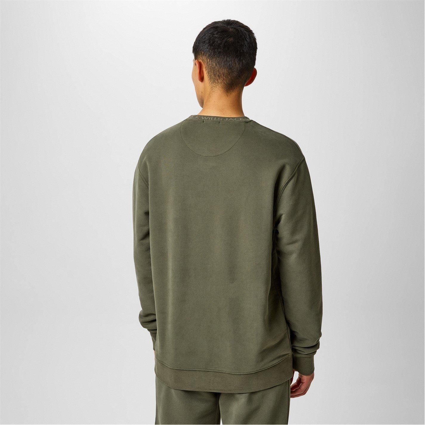 Jack Wills JW Jacquard Crew Sweatshirt