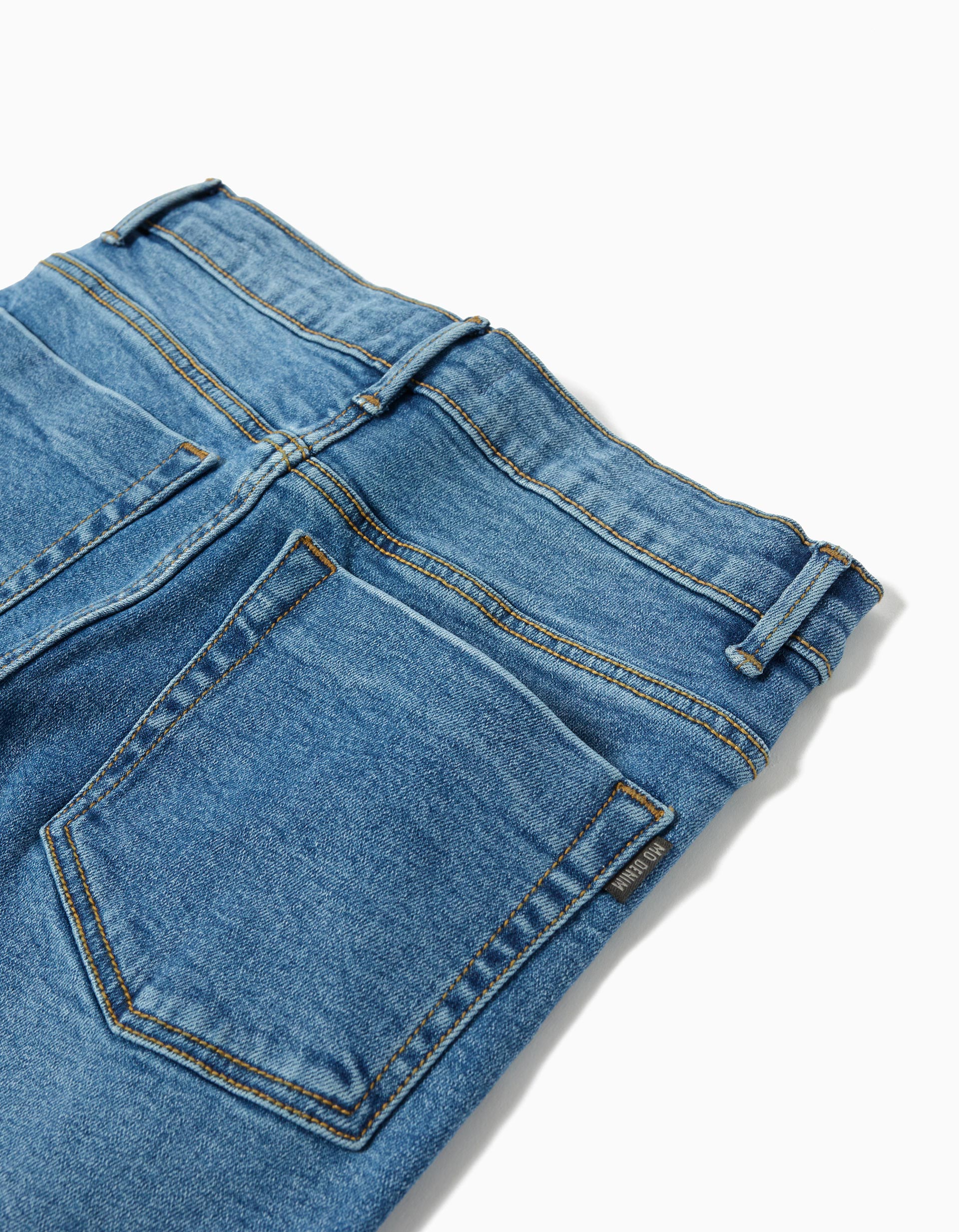 Calças de Ganga 'Slim fit', Menino, Azul Claro