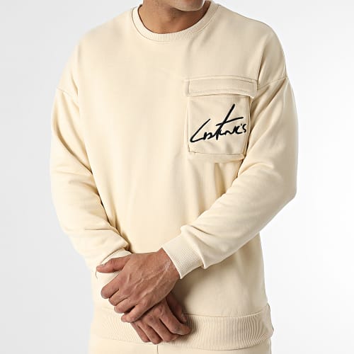 Ensemble De Survetement LL498 Beige