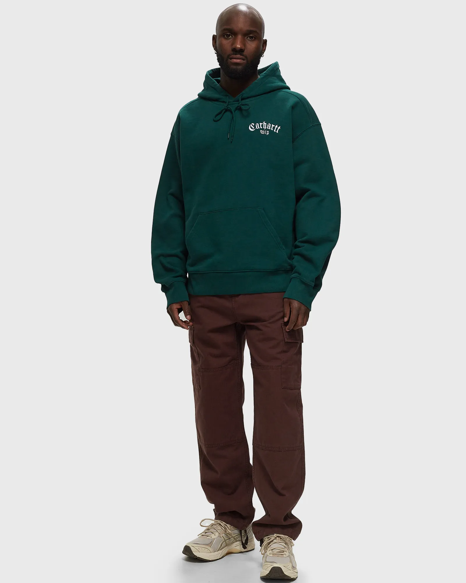 Carhartt WIP Hooded Onyx Script Sweat