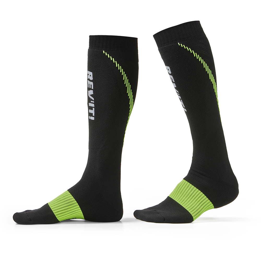 Rev'it - Chaussettes Trident Noir / Jaune