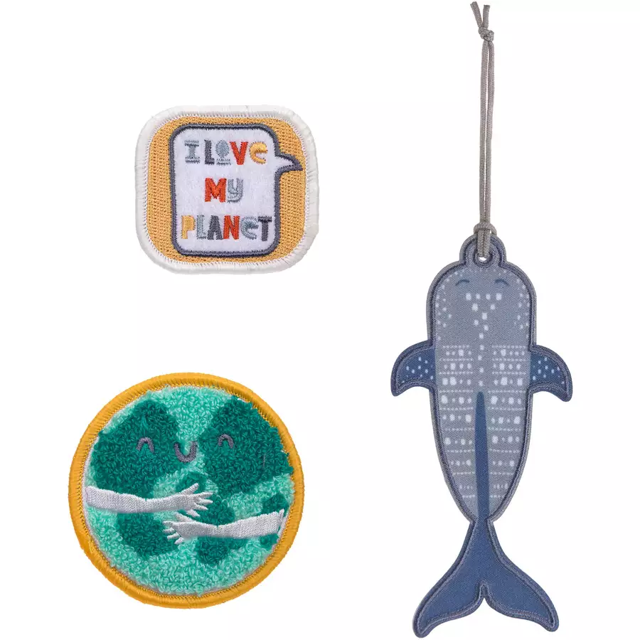 LÄSSIG School Patches Set Planet