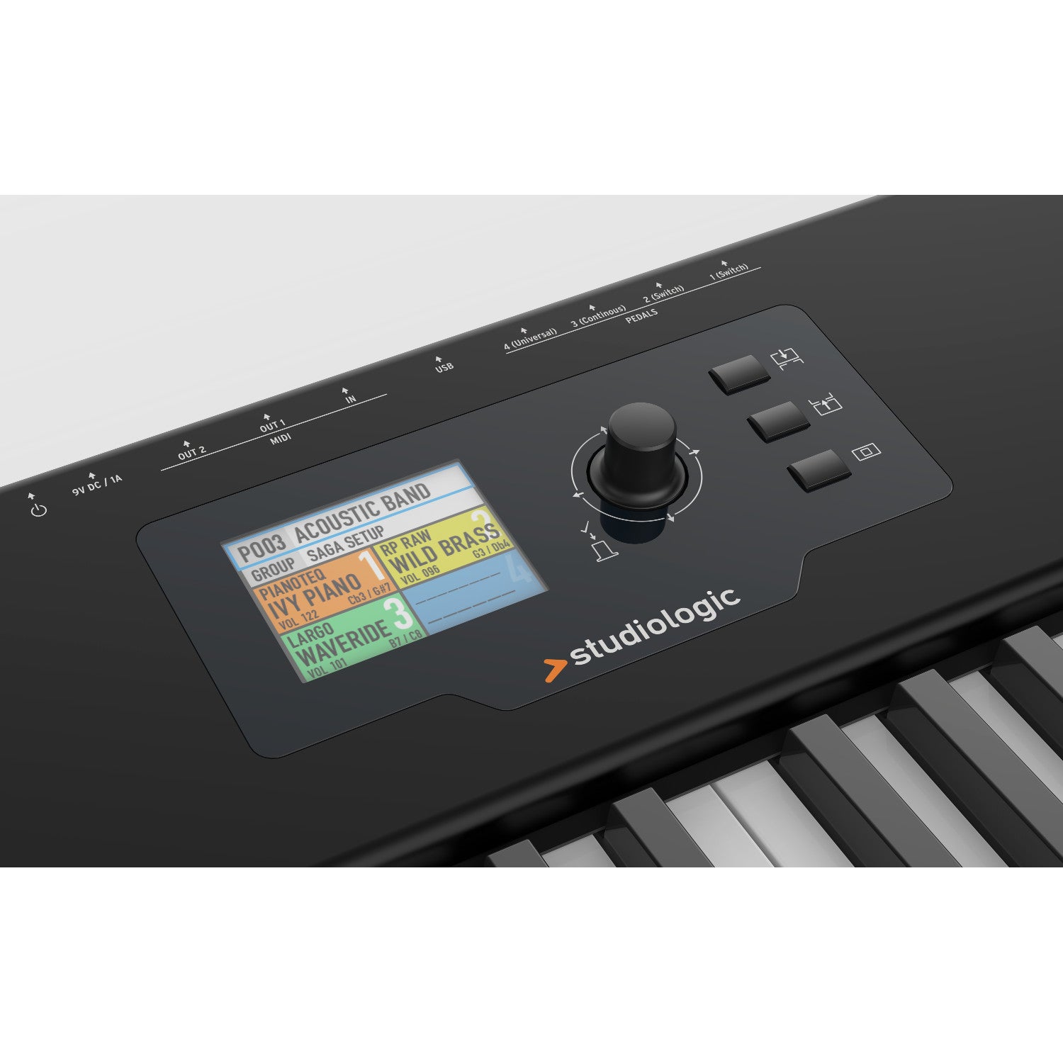 Studiologic SL73 Studio USB/MIDI keyboard 73 toetsen