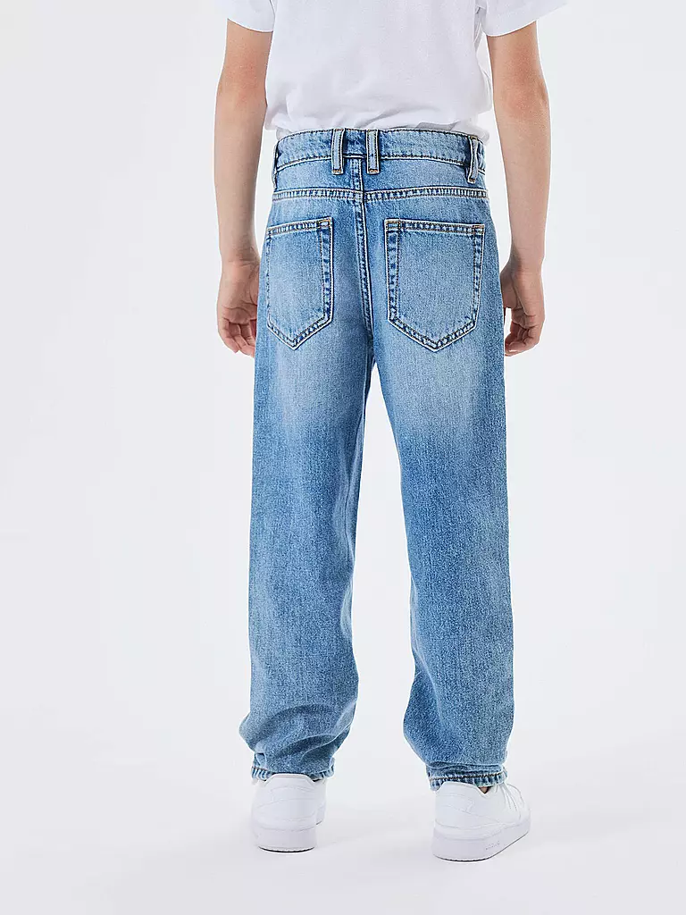 NAME IT Jungen Jeans Straight Fit NKMRYAN blau