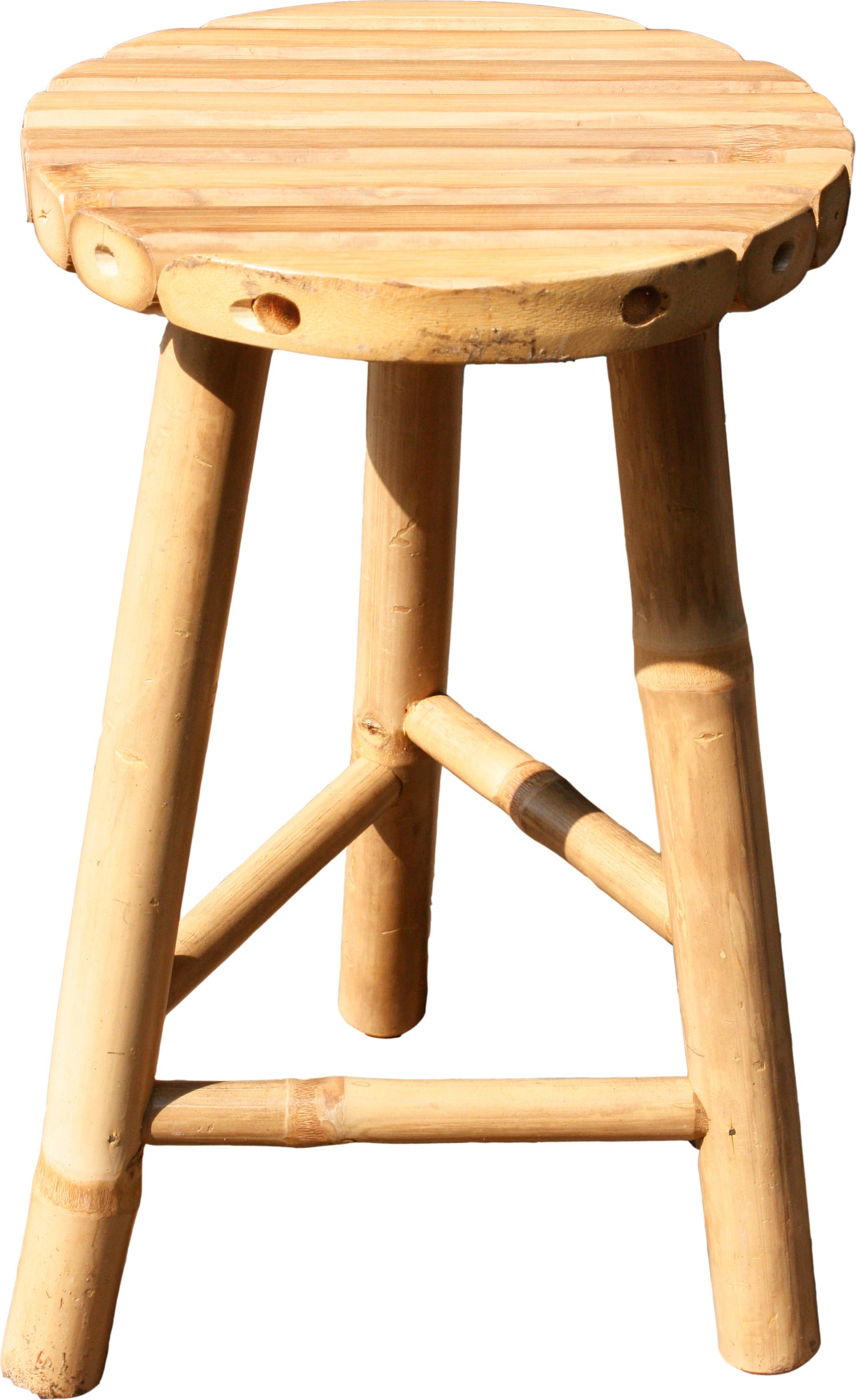 Intratuin bijzettafel Tropisch naturel D 25 H 42 cm